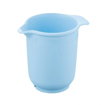 Abbildung von Dr. Oetker Rührschüssel Sahnebecher Schlagbecher Rührbecher 1 L Blau Retro 4640, Kunststoff