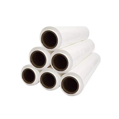 Abbildung von Netuno 6x weiße Stretchfolie 23my 500 mm 1,5 kg Palettenfolie weiß Wickelfolie PE Handstretchfolie Cast Film Strech Folie Packfolie Verpackungsfolie Umzugsfolie Plastikfolie Stretch