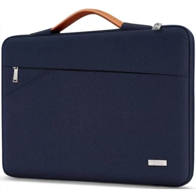 Abbildung von TECOOL 13 Zoll Laptop Tasche Hülle für 13,6 MacBook Air M3 A3113 M2 A2681(2022 2024), M1(2018 2021), Pro M1 M2(2016 2022), Laptoptasche Surface 9/8/7/6,Dunkelblau