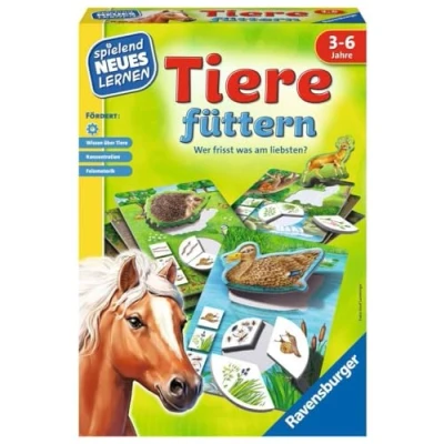 Abbildung von Ravensburger Tiere FÜTTERN Puzzle für Kinder, Größe: One Size, Mehrfarbig