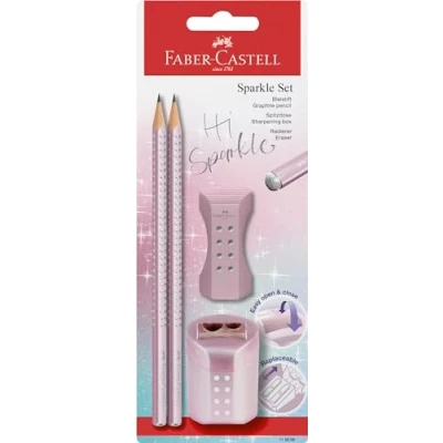 Abbildung von FABER CASTELL Bleistift Set Grip Sparkle