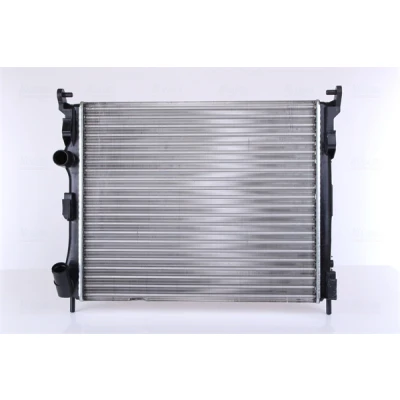 Abbildung von NISSENS 67246 Kühler, Motorkühlung Aluminium 480 414 23 Kühlrippen mechanisch gefügt RENAULT: Kangoo I, CLIO 2, I Rapid, DACIA: Logan MCV