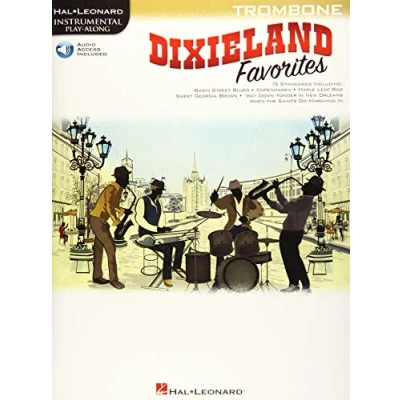 Abbildung von Dixieland Favorites: Trombone (Hal Leonard Instrumental Play along): w. Audio Online