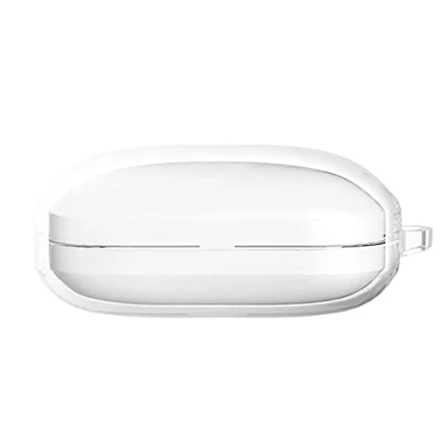 Abbildung von GIOPUEY Hülle für OnePlus Buds Pro, Transparent TPU Stoßfeste Schutzhülle, Ultradünn, Kein Geruch, Pro Silikon