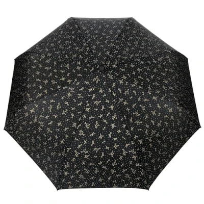 Abbildung von SMATI Kleiner Taschenschirm kompakte Sturmsicherer Regenschirm Winddicht (Goldene Konstellation)