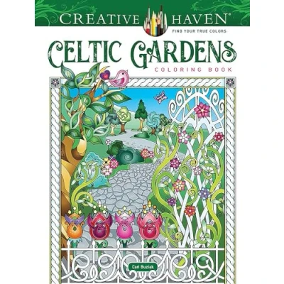 Abbildung von Creative Haven Celtic Gardens Coloring Book (Creative Books)