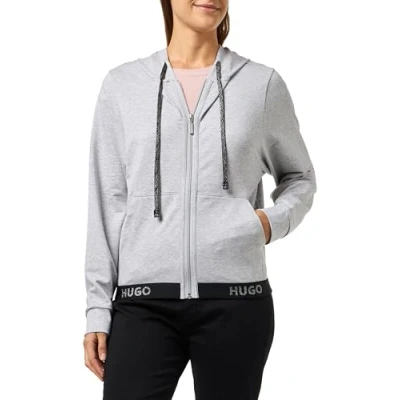 Abbildung von HUGO Sweatjacke SPORTY LOGO_JACKET mit Kordel