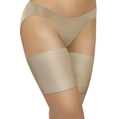 Abbildung von sesto senso Oberschenkelbänder Sexy Elastische Anti reibung mit 4 Silikonstreifen Glatt Beige 60 65 M