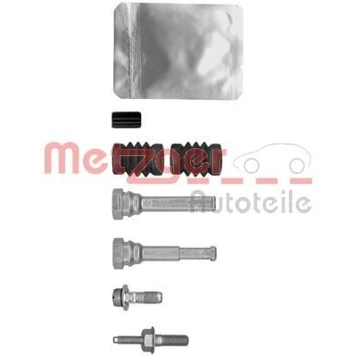 Abbildung von METZGER 113 1483X Führungshülsensatz, Bremssattel mit zusätzlichem Führungsbolzen OPEL: Astra J Sports Tourer, Zafira C Schrägheck