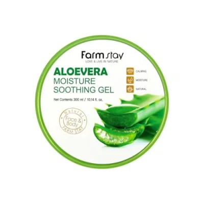 Abbildung von Farmstay Aloe Vera Moisture Soothing Gel (300 ml 10.14 fl.oz)