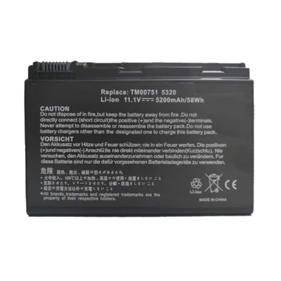 Abbildung von GRAPE32 Laptop Batterie Ersatz für Acer TravelMate 5220 5520 5310 5320 5330 5710 5720 7220 7320 7520 7720 Extensa 5100 5210 5230 5230E 5420 5610 5620 5620G 5620Z 5630(11.1V 5200mAh)