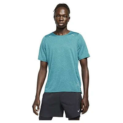 Abbildung von Nike Rn Dvn Rise 365 Ss Jac T Shirt Dark Teal Green/Blustery/Refle