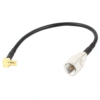 Abbildung von sourcing map MCX JW Stecker zu FME J Buchse RG174 Koaxialkabel Pigtail Koaxkabel 15cm de