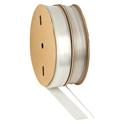 Abbildung von ISOLATECH Schrumpfschlauch Meterware transparent mit Kleber Ø3/4inch (19mm) 20ft (6 Meter) Schrumpfverhältnis 3:1 Set Polyolefin zum Isolieren von Kabel Lötverbindungen unbeschriftet