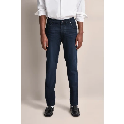 Abbildung von bugatti Jeans Slim Fit, Herren, Größe: 36x36, Schwarz