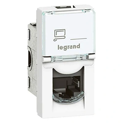 Abbildung von Legrand 76561 Msc Cat 6 Utp 1M Ws