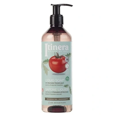 Abbildung von Itinera Regenerierend Flüssigseife mit Sorrento Tomatenschalen, 95% natürlichen Inhaltsstoffen (370 ml) 1 stück