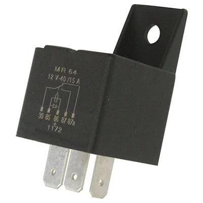 Abbildung von Dioden Wechselrichterrelais, 5 polig, mit Halterung, 12 V, 40/15 A, 1 Stück