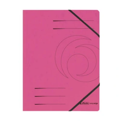Abbildung von herlitz 11159654 Eckspanner A4 &quot;Quality&quot;, fuchsia, 5 Stück