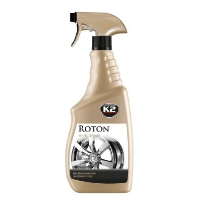 Abbildung von K2 Felgenreiniger spezial hochwirksam, mit Farbindikator, Stahl , Alu Chrom und Lackfelgen Pumpflasche, Autoreinigung, Schmutzumwandler, Felgenreinigung 700ml