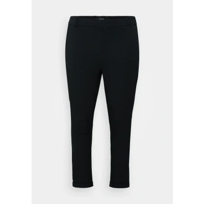 Abbildung von VERO MODA Damen Vmcmaya Mw Loose Solid Pant Cur Noos Trousers, Schwarz, 54W / 32L EU