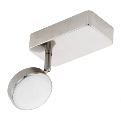 Abbildung von Eglo 97714 LED CORROPOLI C nickel matt weiß L:8cm H:15cm, dimmbar mit Connect Funktion
