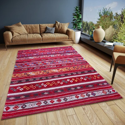 Abbildung von HANSE Home Teppich &quot;Yara&quot;, rechteckig, strapazierfähig, pflegeleicht, robust, Anti Slip