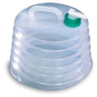 Abbildung von Tatonka Faltkanister 10l Wasserkanister mit minimalem Packmaß und Gewicht 10 Liter Volumen (27.5 x 6 cm)