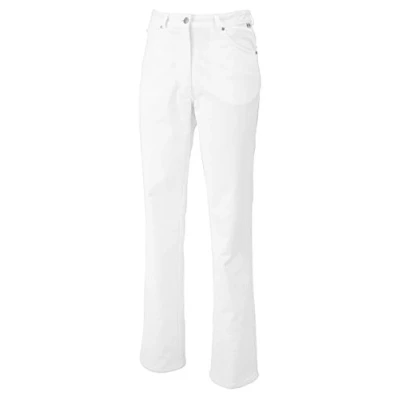 Abbildung von BP 1732 687 21 32/34 Jeans für Frauen, Stretch Stoff, 300,00 g/m² Stoffmischung mit Stretch, weiß,