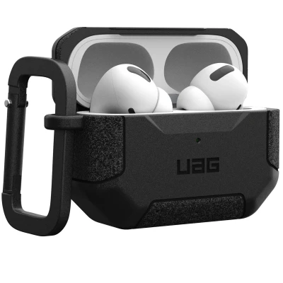 Abbildung von Scout Case für das AirPods Pro Black Hülle Silikon UAG Schwarz