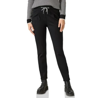 Abbildung von Cecil IM Casual FIT Jogginghose, Damen, Größe: Lx30, Schwarz
