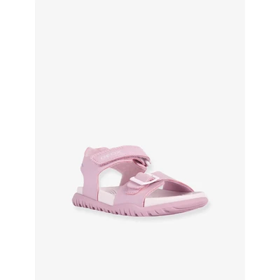 Abbildung von Geox Fusbetto Riemensandalette für Kinder, Größe: 31, Dark pink/light lilac Schuhe