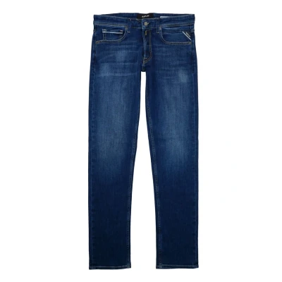 Abbildung von Replay Jeans Slim Fit, Herren, Größe: 31xL34, Dunkelblau