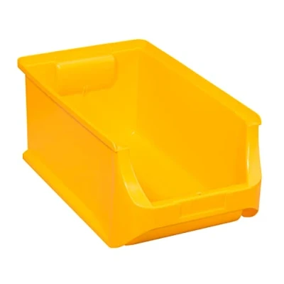 Abbildung von Allit Aufbewahrungsbox 456214 Sichtlagerkasten (B x H T) 205 150 355 mm Gelb 1