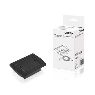 Abbildung von OSRAM LCD Frame, OINVFRM, Zubehör für Wechselrichter, Rahmen integrierten Bildschirm, zur bequemen Platzierung des Displays abseits Wechselrichters