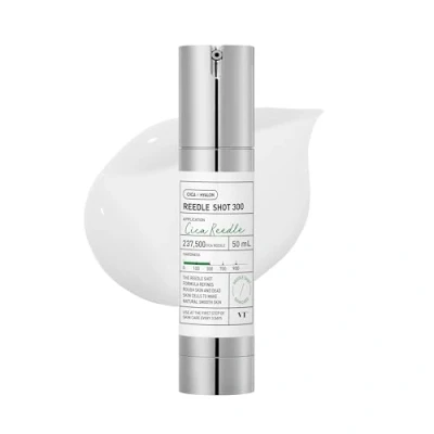 Abbildung von VT Cosmetics Feuchtigkeitscreme Reedle Shot 300 Mikro Nadel Gesichtsbooster für strahlende Haut 50 ml, Serum, Tiefenwirksame Pflege, Cica Reedle™ Technologie, Mikronadel Hyaluronsäure