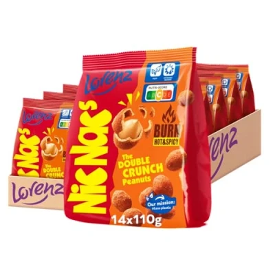 Abbildung von Lorenz Nic Nac&#039;s Burn, 14er Pack (14 x 110 g)