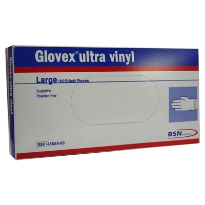 Abbildung von Glovex Ultra Vinyl Handschuhe groß 100 St