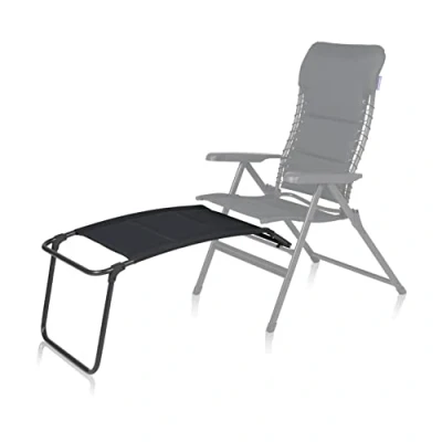 Abbildung von Campart Klappbare Fußstütze bis 120 kg Kompatibel mit Mollema Campingstuhl Aluminium Grau CH 0697