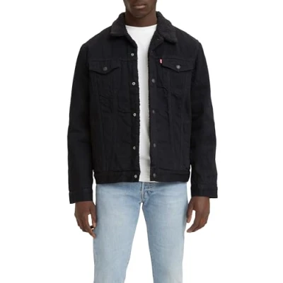 Abbildung von Levi&#039;s Herren Type 3 Sherpa Trucker Jacket, Berk, M