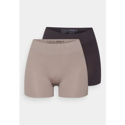 Abbildung von ONLY Onlvicky LESS 2 PACK Panties, Damen, Größe: XS/S, Black