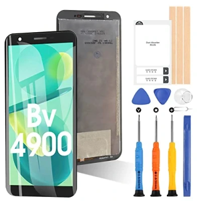 Abbildung von ARSSLY Bildschirm für Blackview Bv4900 / BV5100 BV4900S LCD Display Digitizer Assembly Ersatzglas Touchscreen mit Werkzeugen (schwarz)
