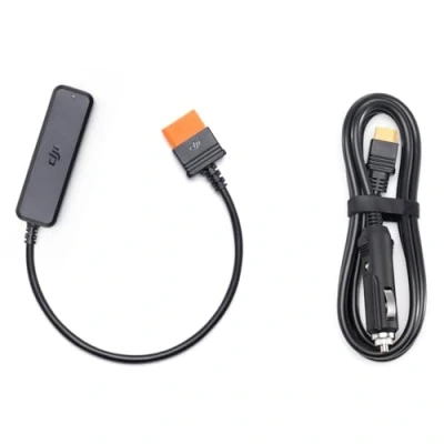 Abbildung von DJI Power Autosteckdose zu SDC Netzkabel (12 V/24 V)