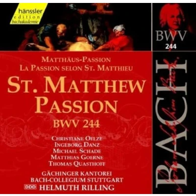 Abbildung von Edition Bachakademie Vol. 74 (Matthäus Passion)