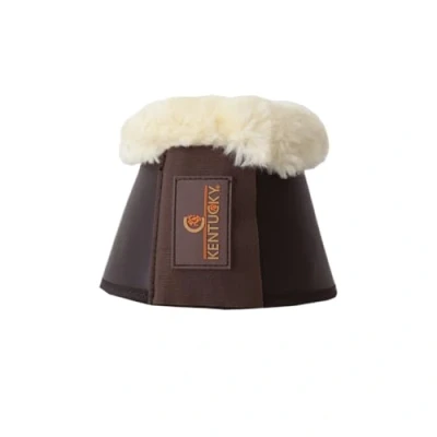 Abbildung von Kentucky Horsewear Hufglocken Sheepskin Leather Braun L Agradi.deVerkauft von Agradi