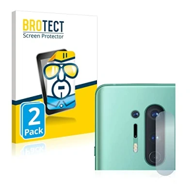 Abbildung von BROTECT (2 Stück Schutzfolie für OnePlus 8 Pro (NUR Kameraschutz) Displayschutz Folie Ultra Klar