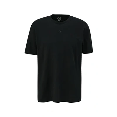 Abbildung von QS Tshirt basic, Herren, Größe: Medium, Schwarz