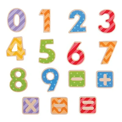 Abbildung von Bigjigs Toys Magnet Zahlen