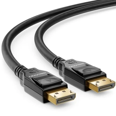 Abbildung von deleyCON 2m DisplayPort 8K Kabel 1.4 1080P 4K UHD HBR3 HDR10 DSC Video