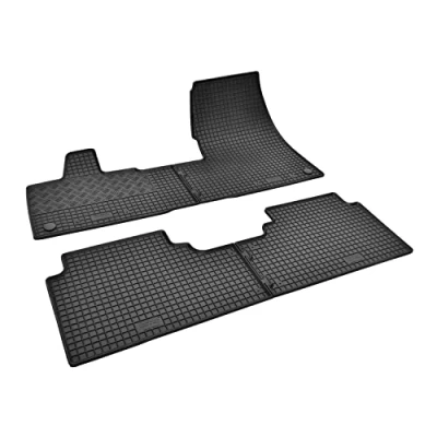Abbildung von Fußmatten kompatibel mit BMW i3 2013 2022 Gummi Auto 100% passgenaue Gummimatten Automatten Antirutsch Schwarz